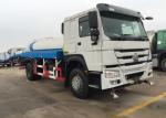High Efficiency Construction Water Tank Truck 10CBM With 360 Degrees Rotation