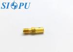 SMA Male To SSMB Male Coaxial RF Adapter Brass Gold Plated SMA(K)-SMB(K)