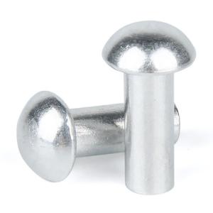 Quality GB 867 DIN 660 Stainless Steel Round Head Aluminum Solid Rivets For Construction wholesale