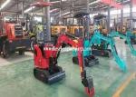 2.5t 1 Ton Mini Excavator Favorable Trafficability Mini Crawler Excavator