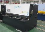 CNC Hydraulic Swing Beam Shear Machine , Metal Plate Cutting Machine