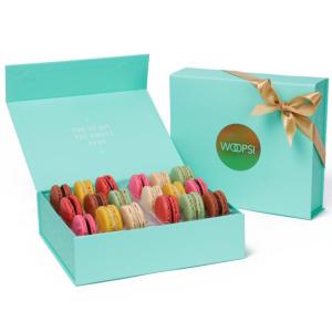 Quality Waterproof Gloss Varnishing Food Packaging Box For Macaron wholesale