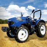 Red Agricultural Farm Tractor 35 Hp Compact Tractor With Front Loader