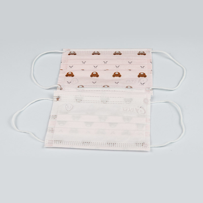 Cute Printed 3 Layers Kids Disposable Face Mask