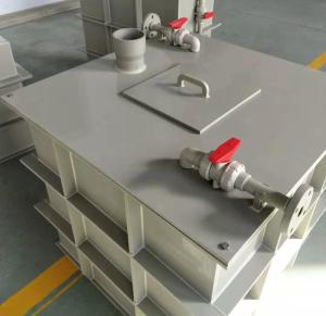 Quality Recyclable 12mm PP Nickel Plating Tank For Storage And Mixing Of Chemicals wholesale