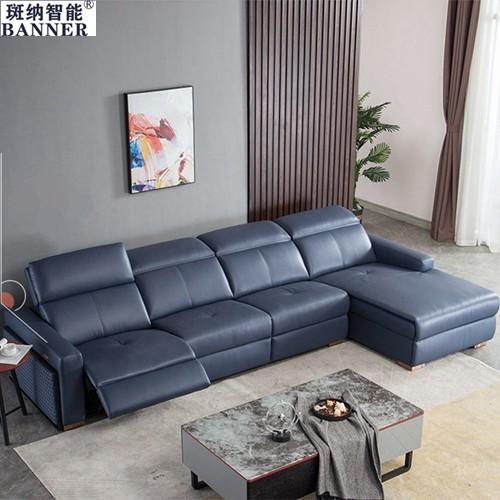 Cheap BN Leather Functional Sofa Italian Minimalist Sofa with Multi-Function Features recliner Chair multi-functional Sofa for sale