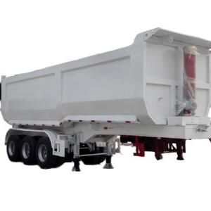 Quality CIMC Quality Dump Truck Construction Site Sand and Gravel Transportation Tippers Rear Dump Semi Trailer wholesale