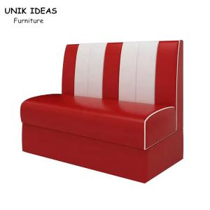 Quality Modern Design American Retro Restaurant Sofa Set Single Side Dining Long Counch wholesale