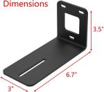 Universal Holder Shelf Camera Wall Mount Bracket Compatible With Security