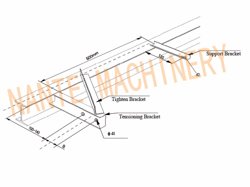 Seamless / Multipole High Tro Reel System Crane Components / Conductor Rails