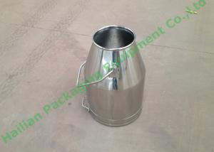 Quality Stainless Milk Buckets / Metal Milking Pail Buckets without Cover wholesale