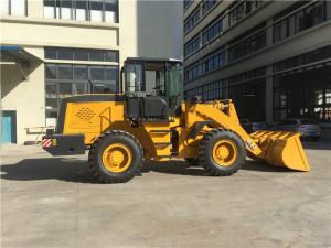 Quality Planetary Transmission Compact Wheel Loader , Electric Front End Loader 3.5 Ton wholesale