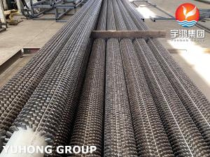 China ASTM A312 TP316L Studded Tube with 11Cr Stud Fins for Petrochemical and Refinery on sale