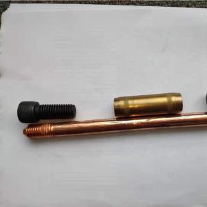 Quality Lightning Copper Rod Electrode Earthing System 1.8m wholesale