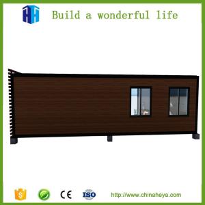 Quality prefabricated design flat rack luxury steel framed container 20ft house homes for sale wholesale