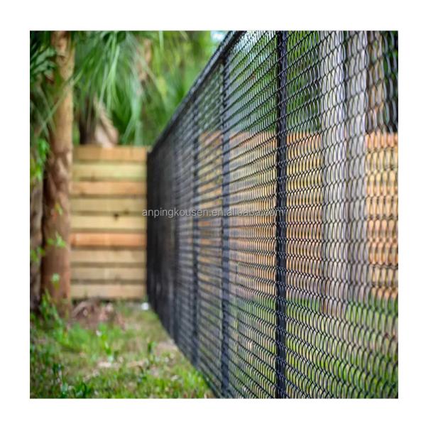 Steel Chain Link Fence For Outdoor Fence With Open Size 25*25mm 50*50mm 60*60mm
