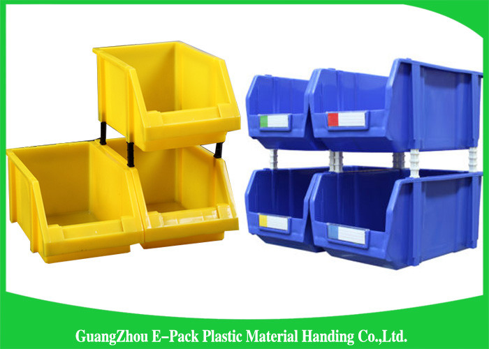 Recyclable Warehouse Storage Bins Shelf Wall Mounted Big Capacity For Spare Parts Storage