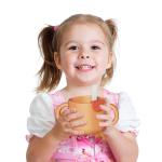 Baby Silicone Food Feeder Set PP Silicone Orange Infant Fruit Feeder 270ML