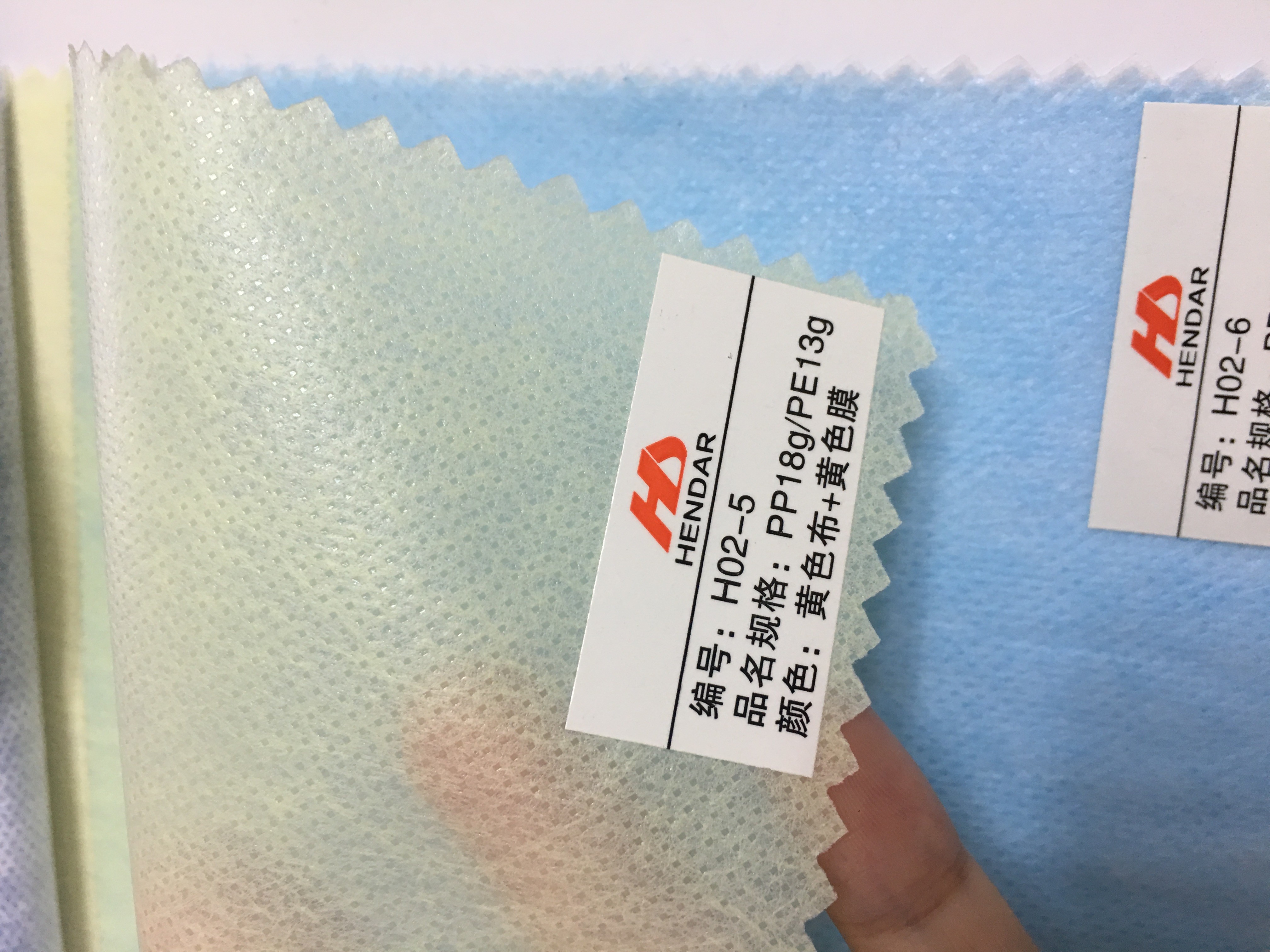 Hospital Medical Printed Non Woven Fabric / Laminated PP Non Woven Material