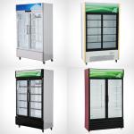 Dimensions mm Customized Refrigerated Display Cooler for Supermarket Beverage