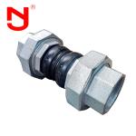 Stainless Steel Screwed Union Bspt Threaded Joint Twin Sphere Union Rubber