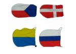 Promotional Car Side Mirror Covers Normal Size Advertising Application