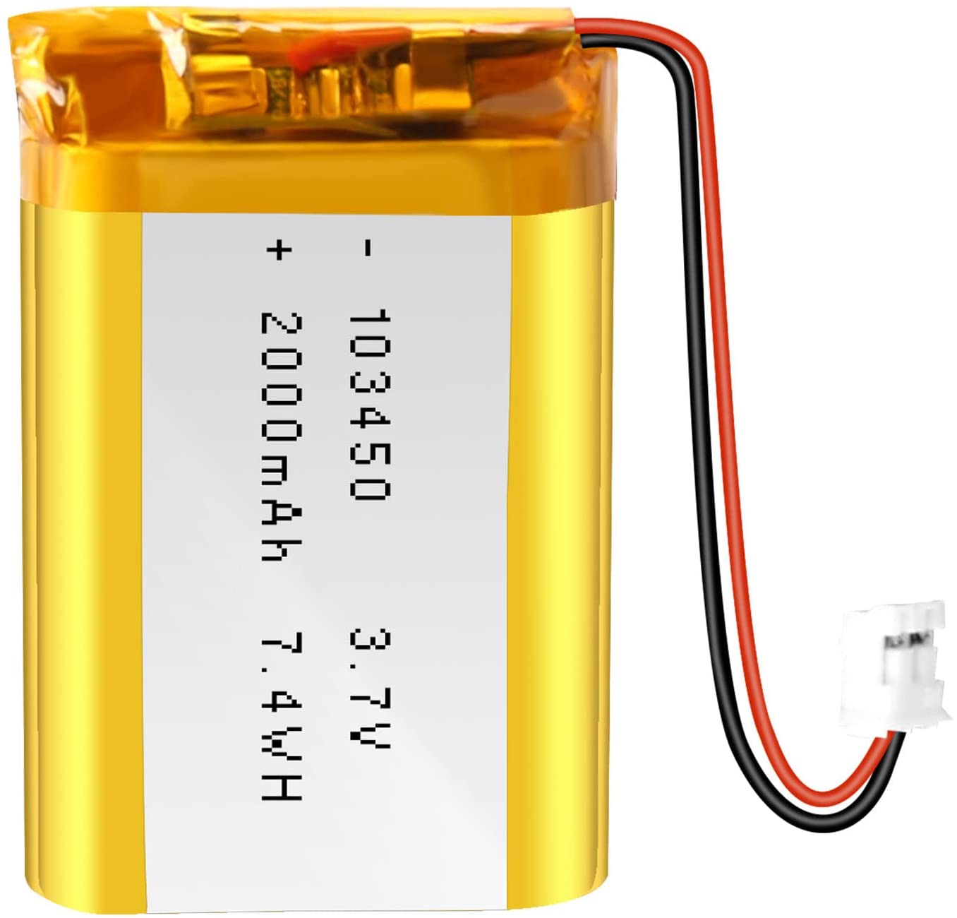103450 3.7V Lithium Ion Polymer Battery 57g Rechargeable Li Ion Battery 2000mAh