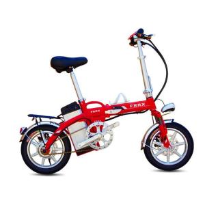 Quality Max Speed 30km/H Small Electric Folding Bike 14 Inch With Battery Indicator wholesale