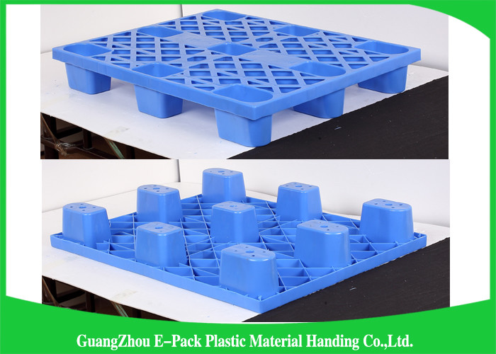 1200*1000mm Export Blue Economical Nestable Plastic Pallets Easy Stacking Long Service Life