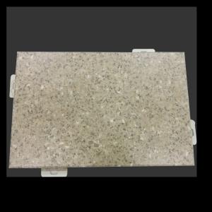 Quality ASTM D3363 B117 Aluminum Veneer Panel With Marble Granite Texture Light Weight High Rigidity wholesale