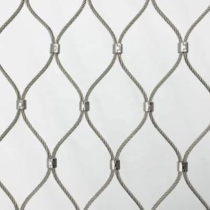 Quality 1x7 Flexible Stainless Steel Rope Mesh For Zoo Wire Mesh Fence wholesale