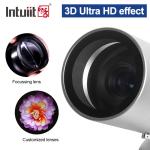 60W LED Logo Projector With Advertising Gobo For LED Light Aluminum Alloy Body