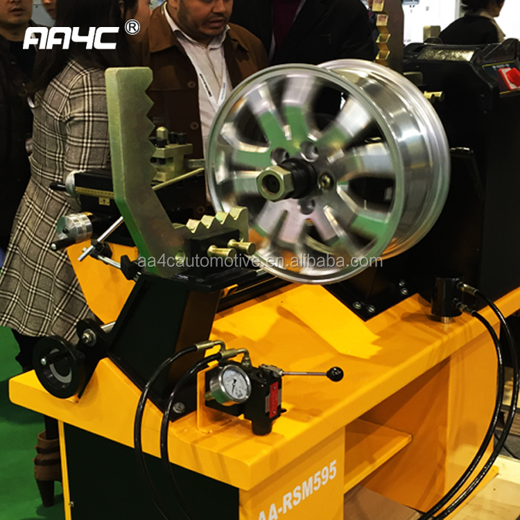 AA4C rim repair machine rim straightening machine alloy wheel straightening machine AA-RSM595