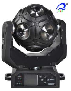 Quality 12 Pcs * 12W LED Beam Football Moving Head Light Disco Lighting 0 - 100% Linear wholesale