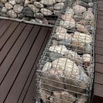 Hot Dipped Galvanized Welded Wire Mesh Gabion Stone Cage Retaining Wall with 4mm