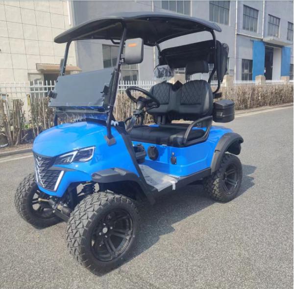 Luxury Electric Golf Cart For Ultimate Comfort And Style 6 Seater With Premium