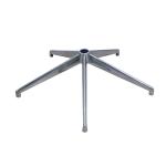 Ergonomic Aluminium Alloy Polishing Color Office Chair Metal Base With