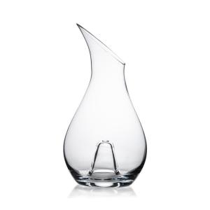 Quality OEM High Capacity Crystal Glass Handmade Glass Water Carafe Set wholesale