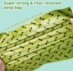 Eco Friendly Dog Poop Bag Custom Biodegradable Waste Bags