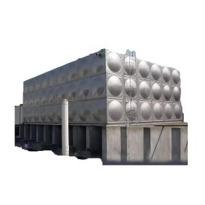 Quality Stainless Steel Tank For Water SS 304 316 500 2000 5000 Gallon Liter Pressed Steel Sectional Water Tank wholesale