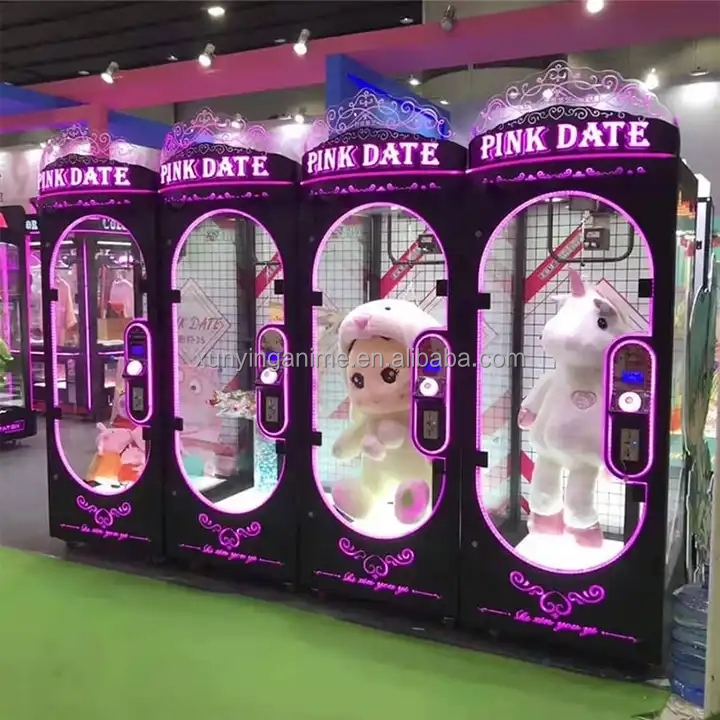 Indoor Playground Amusement Small Toys Coin Operated Game Machine with Automatic Claw