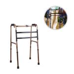 Adult and Youth Single Button Aluminum Folding Walker