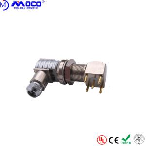 Quality Male To Female Coax Cable Connector EPS 00 250 NTN Elbow For PCB FLA 00S 250 wholesale