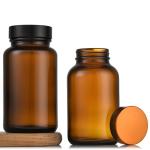 8oz 16oz 250ml 300ml 400ml 500ml Amber Brown Pharmaceutical Boston Round Glass