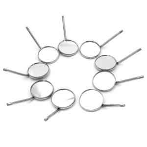 Quality Anti Fog Dentist Instrument Plain Mirror Stainless Steel Oral Reflectors Autocalvable Dental Mouth Mirror wholesale