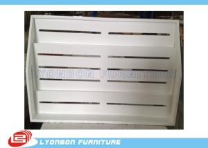 Quality Sugars / Cigarettes Wooden Display Stands White MDF Countertop Display Stand wholesale
