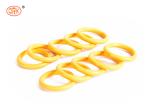 Yellow REACH Certified Silicone Rubber O-Ring Kit for Optimal Performance in