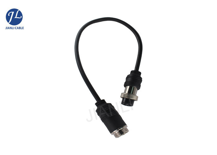 Car Rear View Camera Aviation Cable 6 Pin With Male To Female GX16 Connector
