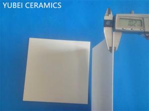 Quality 1mm Thick 95 Alumina Ceramic Plates Thin Ceramic Sheet 300GPa wholesale