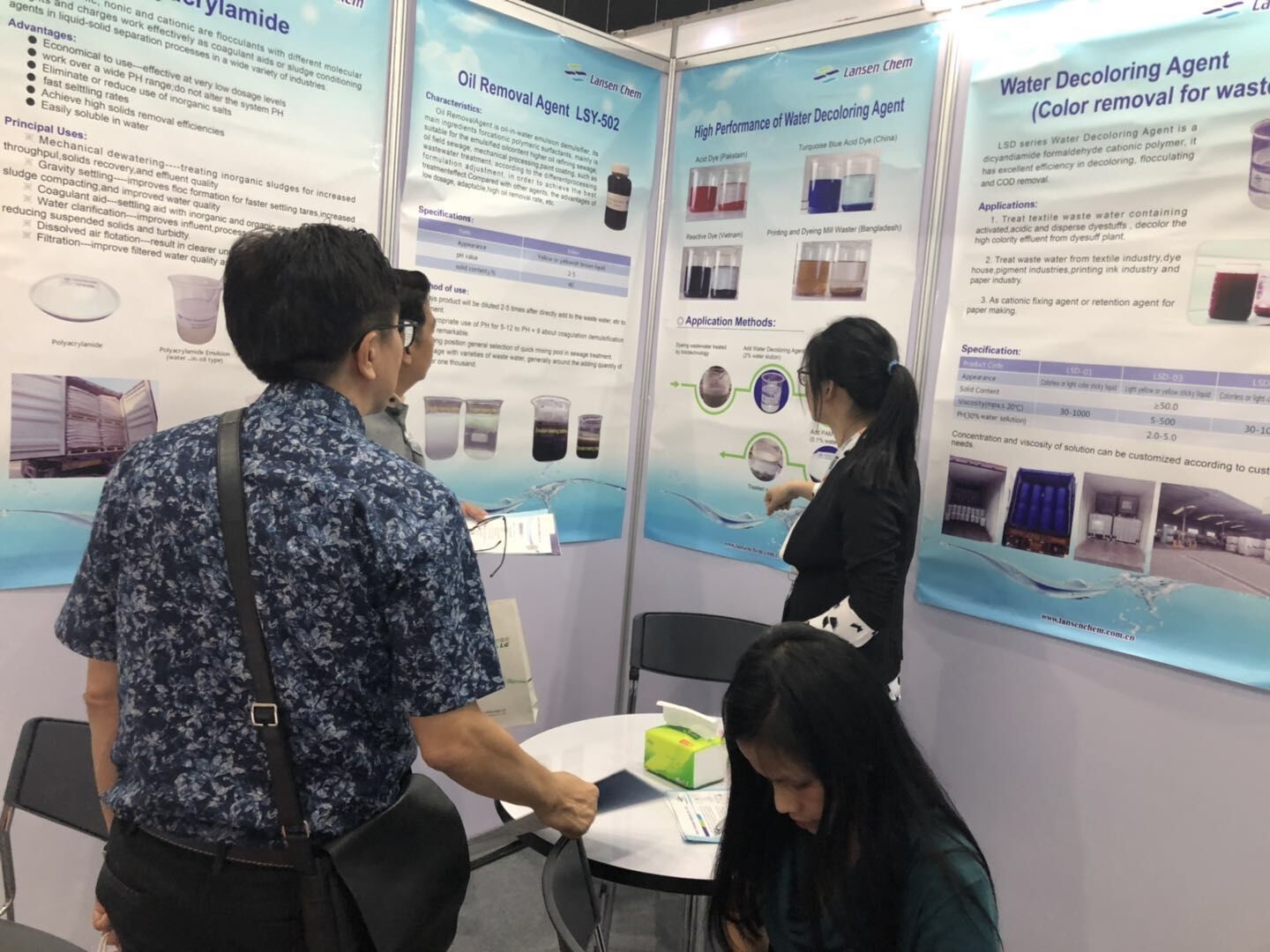 Cationic Polymers Water Decoloring Agent Wastewater Treatment For Oilfield
